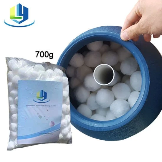 700g High-performance Fiber Ball For Various Water Treatment