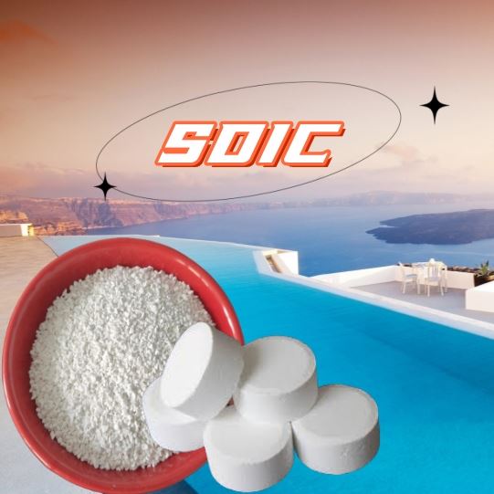 Lavpris Vannrensing 25 kg Granulat Tabletter SDIC Dihydrat 56 prosent Pris Natriumdiklorisocyanurat