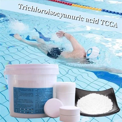 90 % klorinnhold TCCA-tabletter og -pulver
