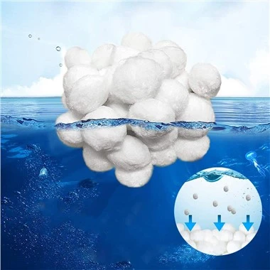 Polyesterfiberkule for sandfilter