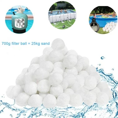 Pool 100 prosent polyesterfiberkule
