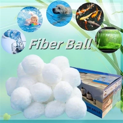 Bassengfilterballer Miljøvennlig fiberfiltermedium for svømmebassengsandfiltre