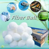Bassengfilterballer Miljøvennlig fiberfiltermedium for svømmebassengsandfiltre