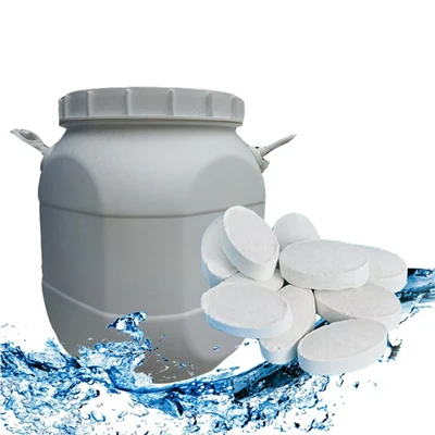 45 kg plasttrommel blekemiddel vannbehandling kalsiumhypokloritt granulært for vannbehandling