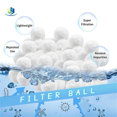 Svømmebasseng Filterball Sand Erstatning Polyester Fiber Ball Pool Filter Cleaning Ball