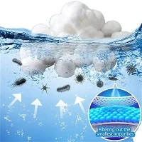 Balls Filter Media Pool Filter Ball Backwash 700g 100% Polyester Filter Balls Fiber
