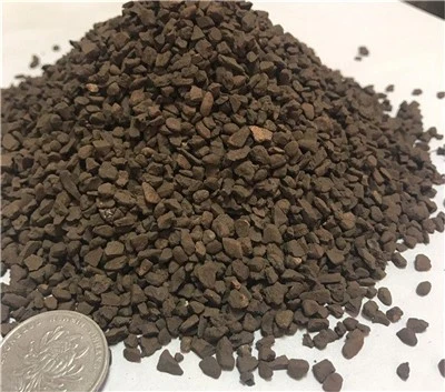 Best Salg Produserer 82 % Mno2 Mangandioksid Grønn Mangan Sand For Fjerning Jern