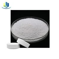 Fabrikkforsyning SDIC CAS 2893-78-9 56% 60% Sodium Dichloroisocyanurate Svømmebassengdesinfeksjonsmiddeltabletter